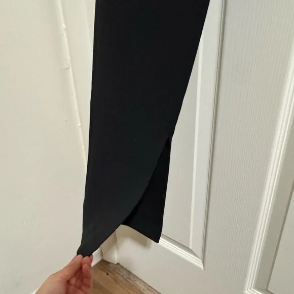 A.L.C. Classic Black Straight Leg Pants - Picture 3 of 4